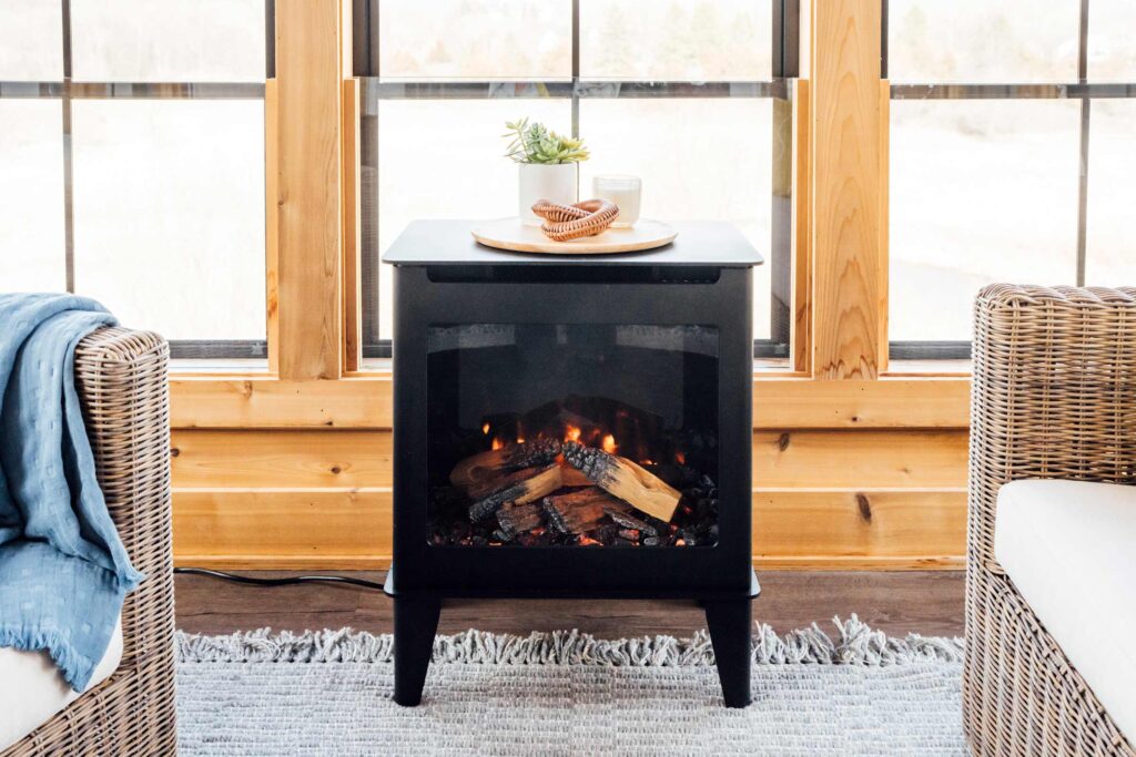 Electric Free Standing Fireplace