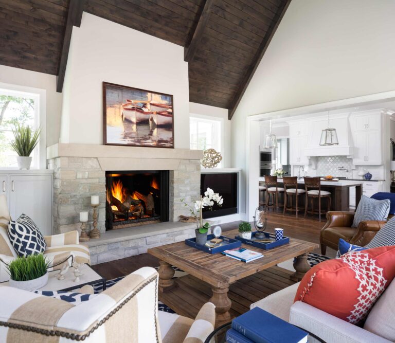 Gas Fireplace by Heat and Glo